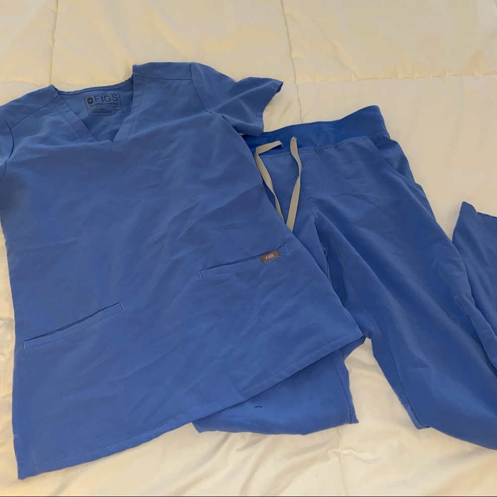 Figs Ceil blue set